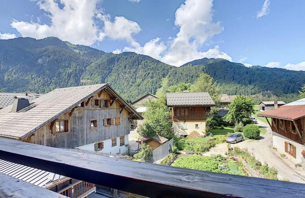 Villa La Ferme d'Henriette, à Samoëns Esterno foto