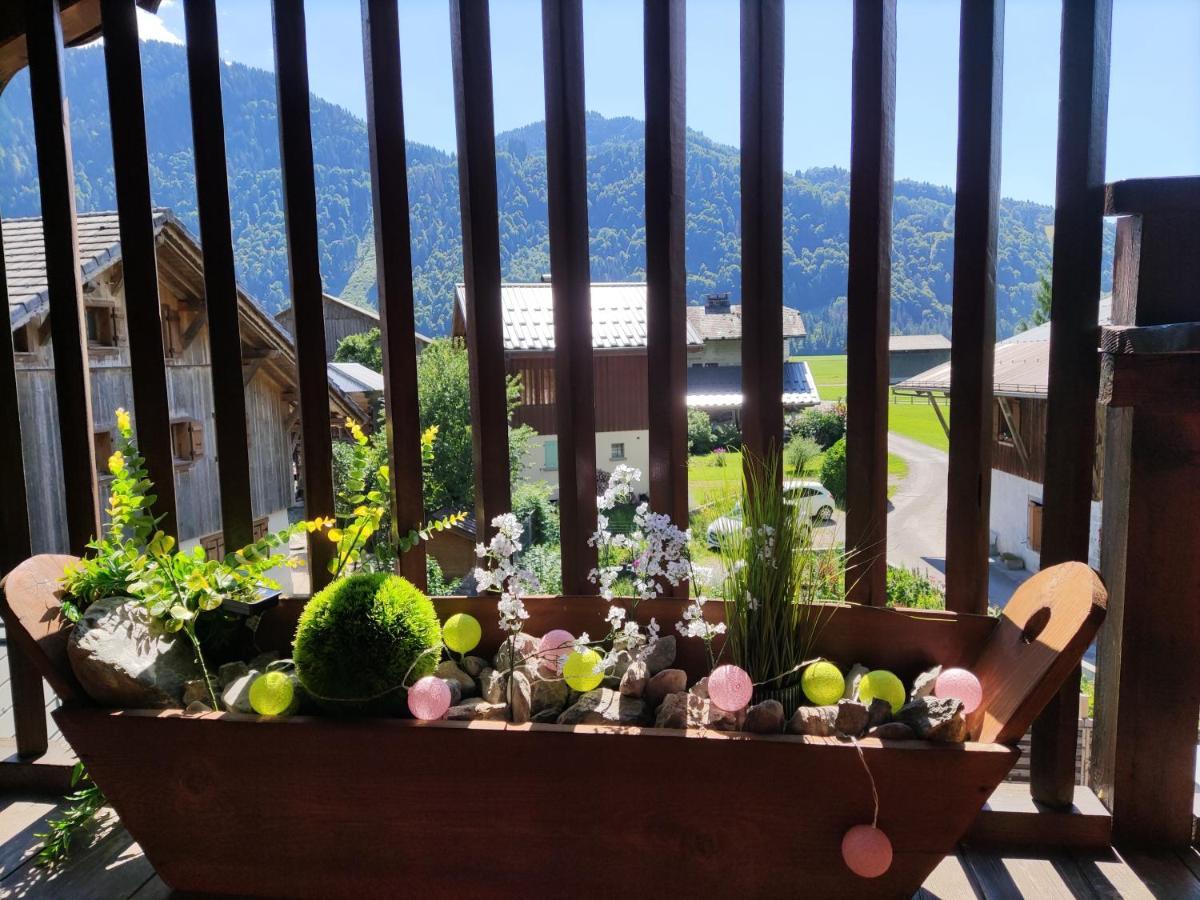 Villa La Ferme d'Henriette, à Samoëns Esterno foto