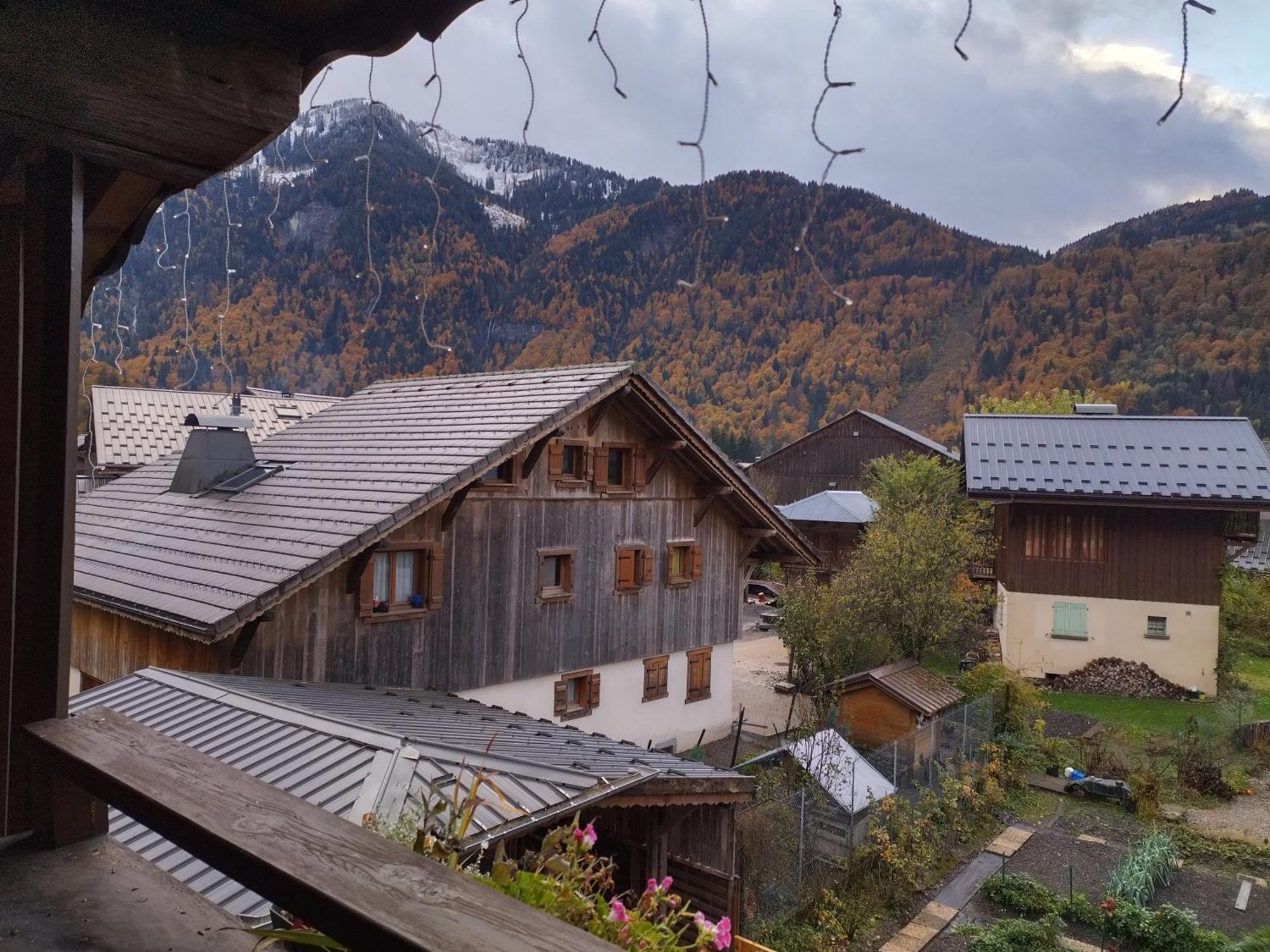 Villa La Ferme d'Henriette, à Samoëns Esterno foto