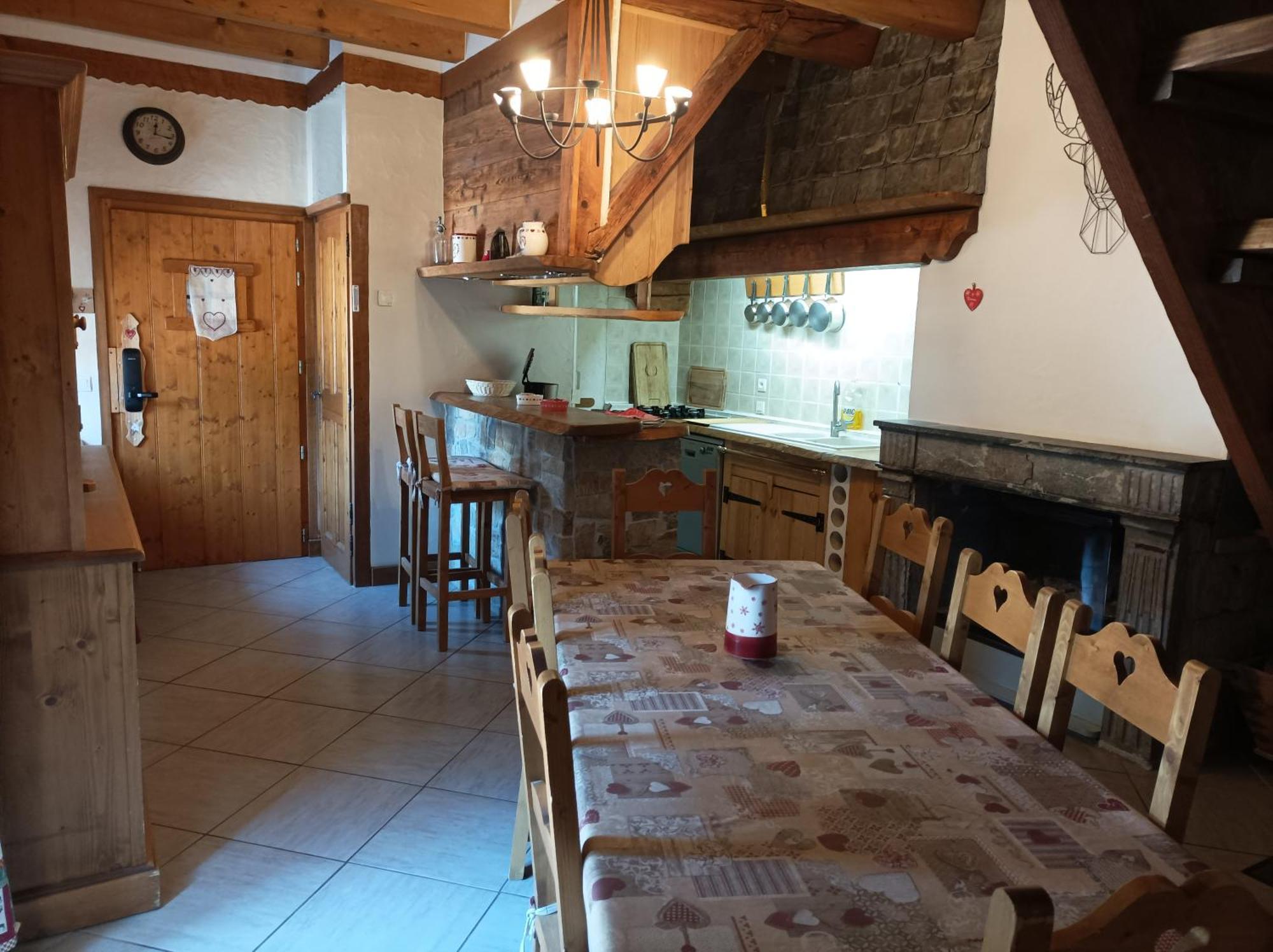 Villa La Ferme d'Henriette, à Samoëns Camera foto