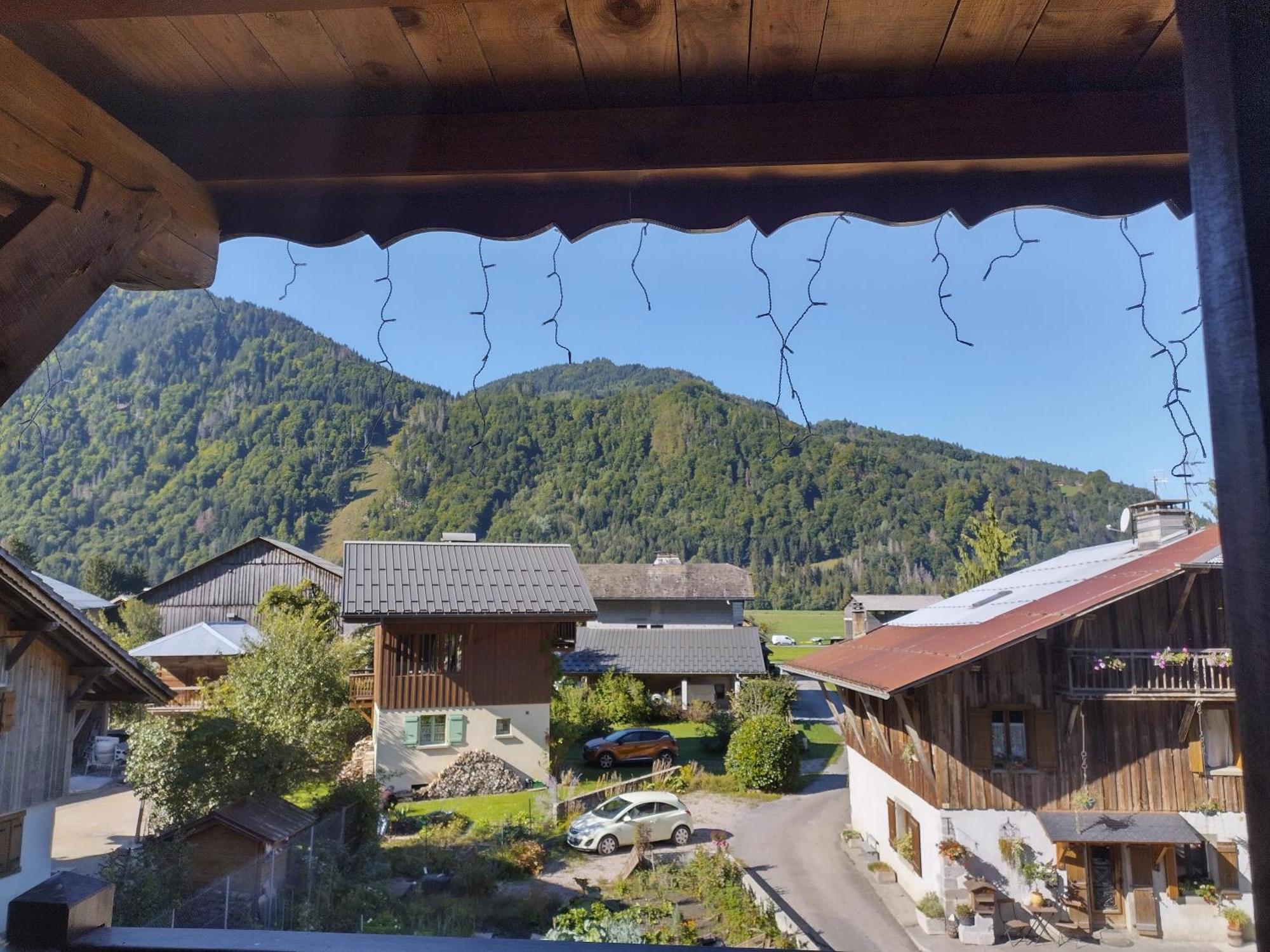 Villa La Ferme d'Henriette, à Samoëns Esterno foto