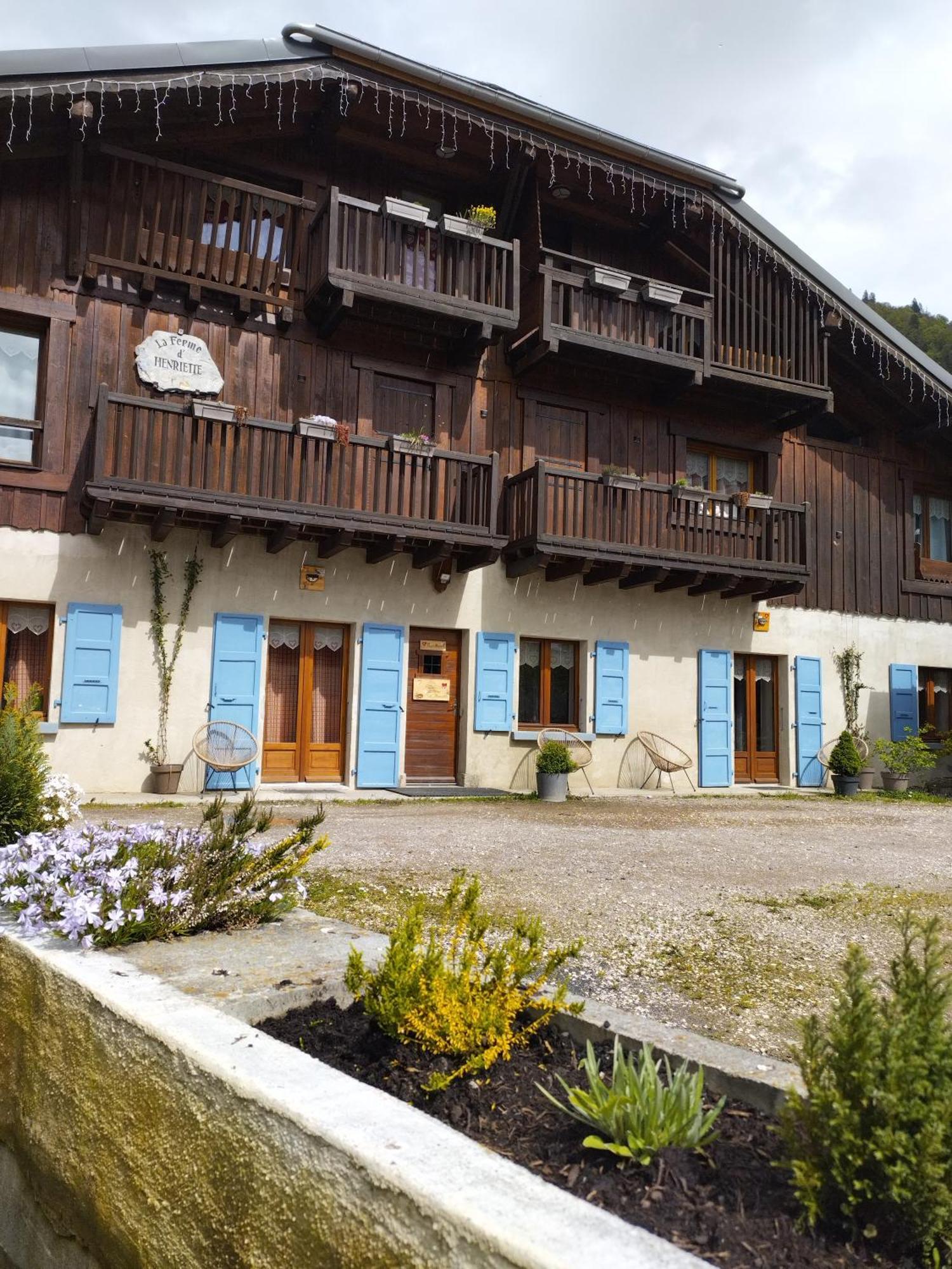 Villa La Ferme d'Henriette, à Samoëns Esterno foto