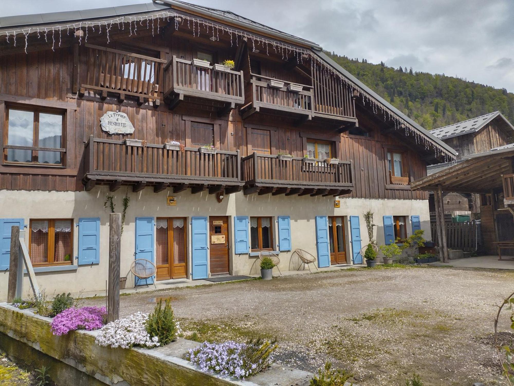 Villa La Ferme d'Henriette, à Samoëns Esterno foto