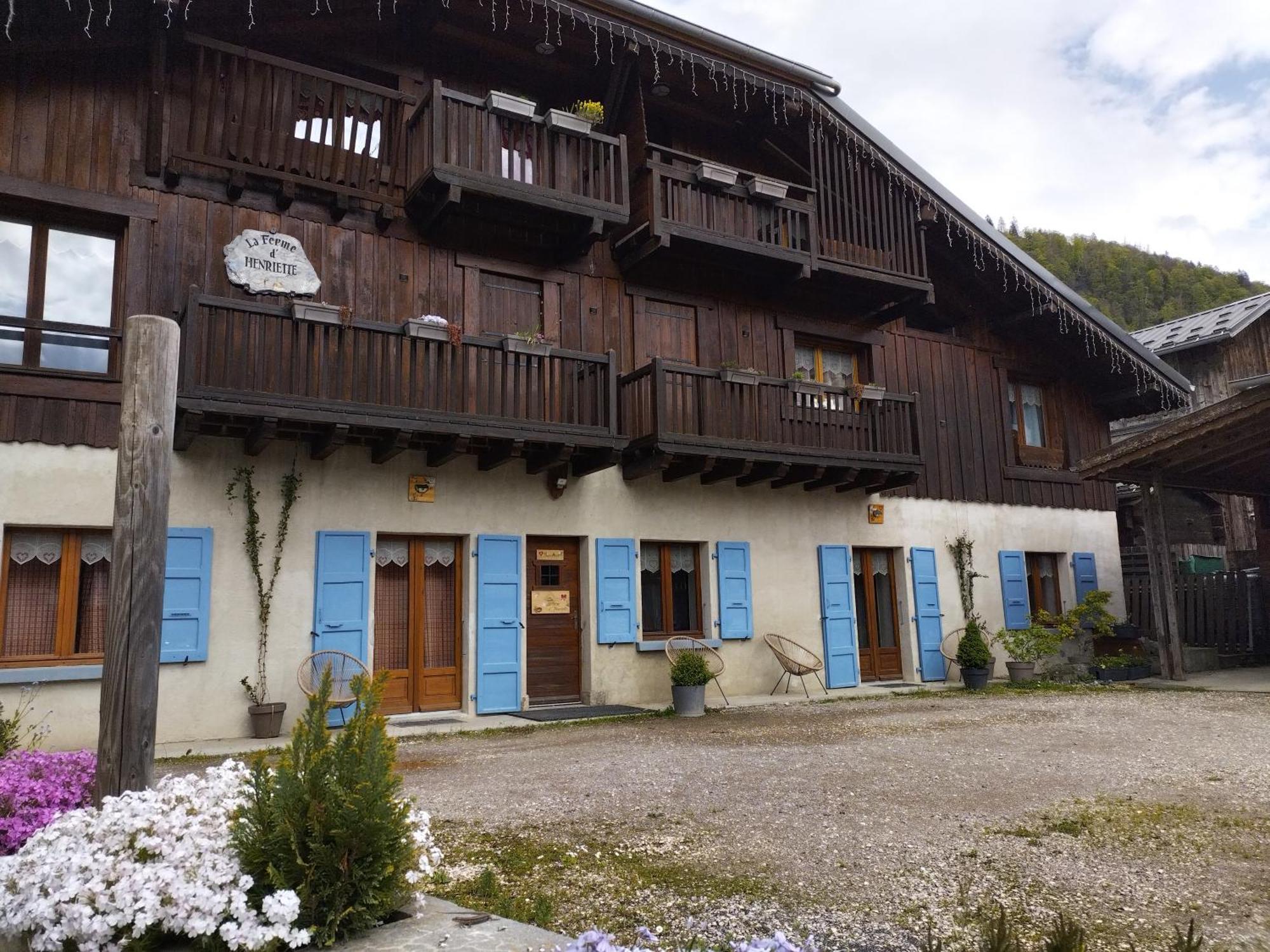 Villa La Ferme d'Henriette, à Samoëns Esterno foto