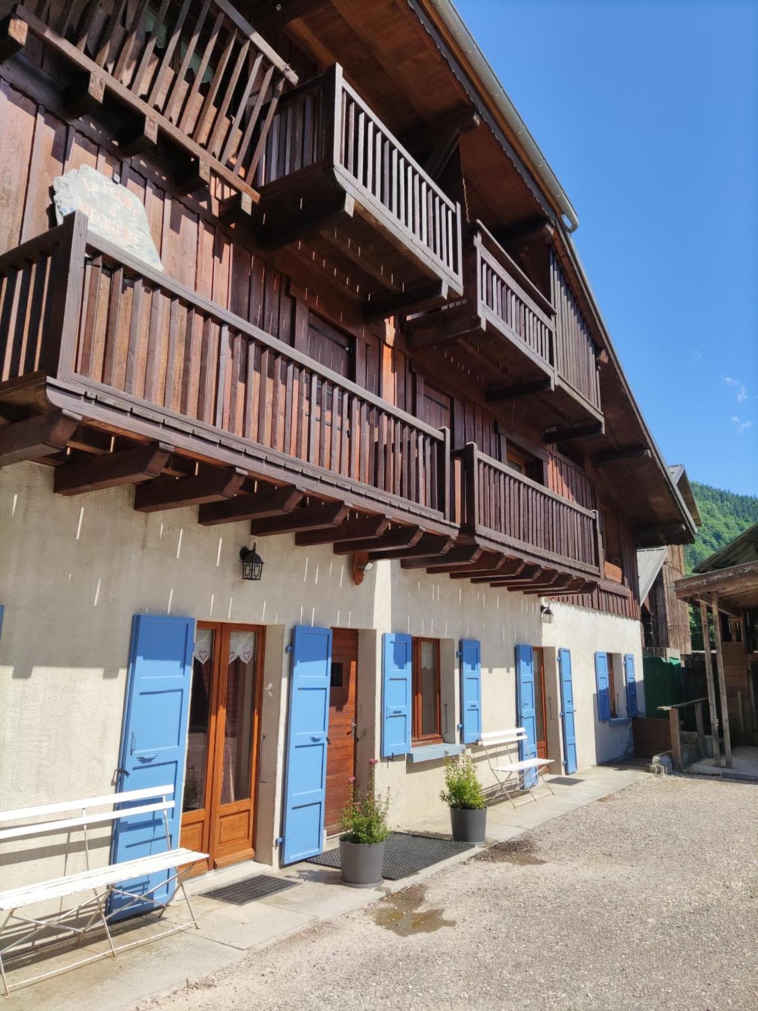 Villa La Ferme d'Henriette, à Samoëns Esterno foto